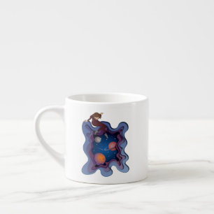 Tasse Expresso L'astronaute : L'espace pour filles