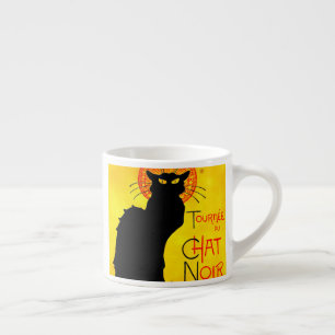Tasse Expresso Le Conversation Noir Vintage