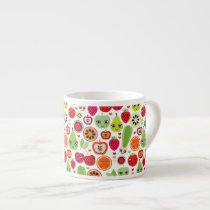Tasse Expresso le fruit badine la pomme d'illustration