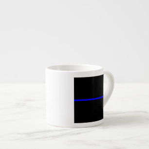 Tasse Expresso Le graphique symbolique Thin Blue Line