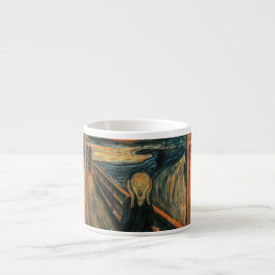 Tasse Expresso Le hurlement Munch Art Moderne Abstrait