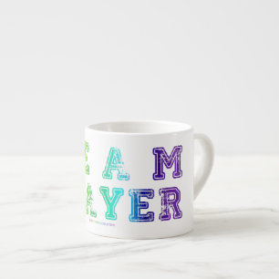 Tasse Expresso Le joueur de l'équipe de SlipperyJoe rempli de plu