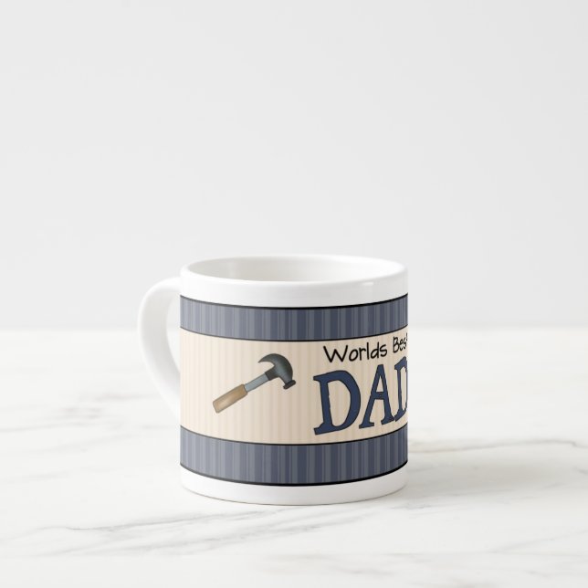 Tasse Expresso Le papa est le meilleur (Devant gauche)