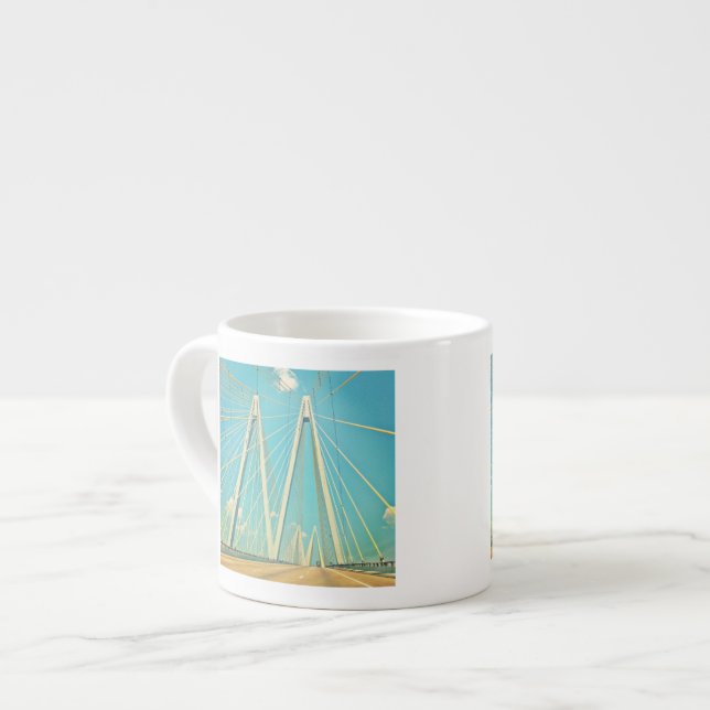 Tasse Expresso Le pont de Fred Hartman (Devant gauche)