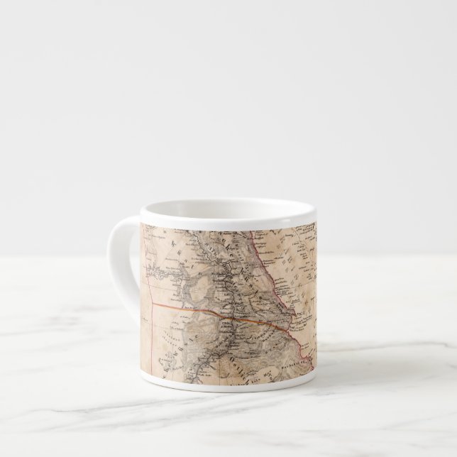 Tasse Expresso L'Egypte, Soudan, Afrique 2 (Devant gauche)