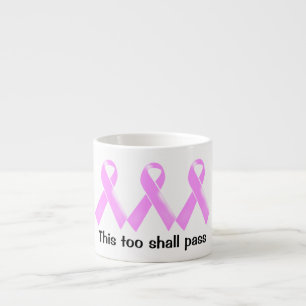 Tasse Expresso L'énonciation inspirée   de cancer du sein
