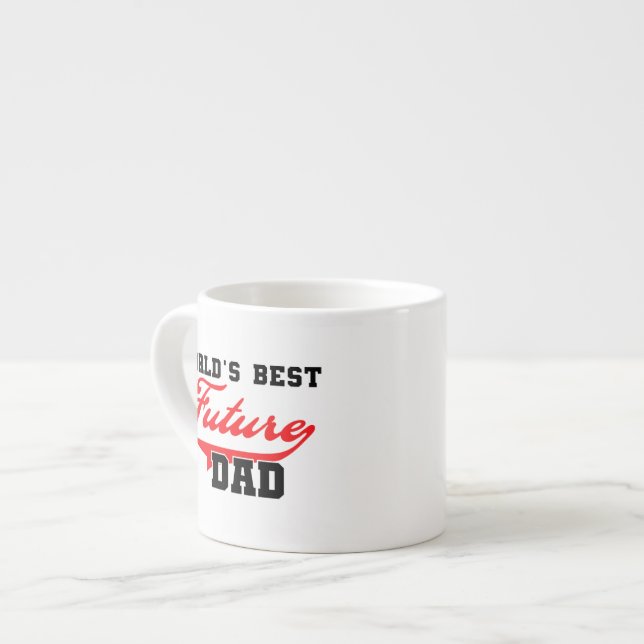 Tasse Expresso Les meilleurs cadeaux papa du monde (Devant gauche)
