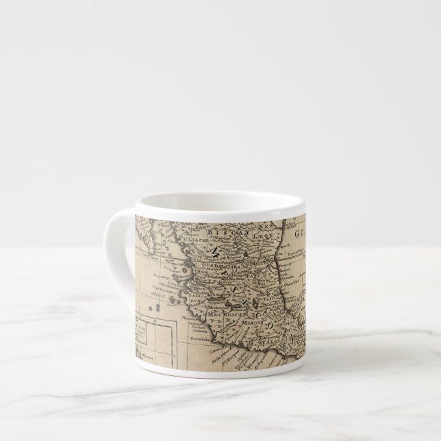 Tasse Expresso Les USA et le Mexique (Devant gauche)