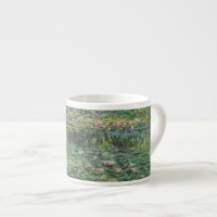 L'étang À Eau, Peinture À L'Huile Paysagère, Monet