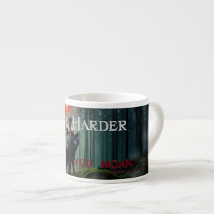 Tasse Expresso L'homme musclé torse nu de SlipperyJoe's Halloween