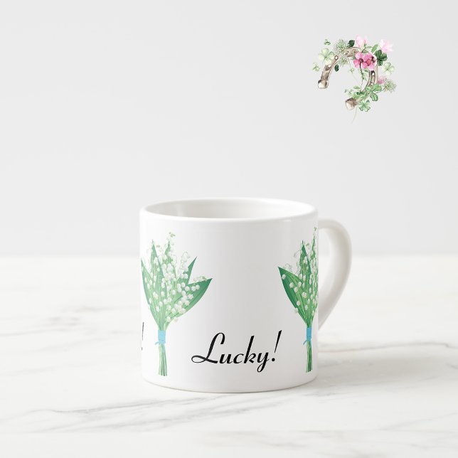 Tasse Expresso Lily de la Vallée - (Créateur téléchargé)