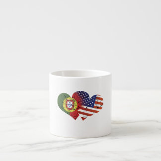 Tasse Expresso L'indépendance de Portugais de drapeau des