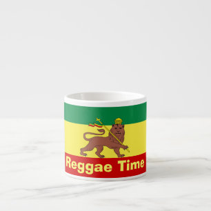 Tasse Expresso Lion de reggae de Rasta de Judah