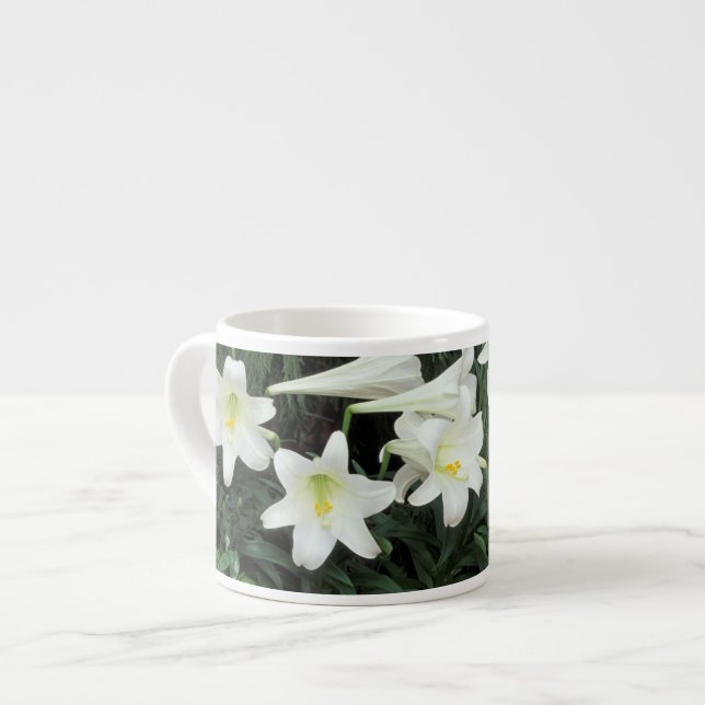 Tasse Expresso Lis royal (Lilium regale) (Devant gauche)
