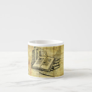Tasse Expresso Livres vintages