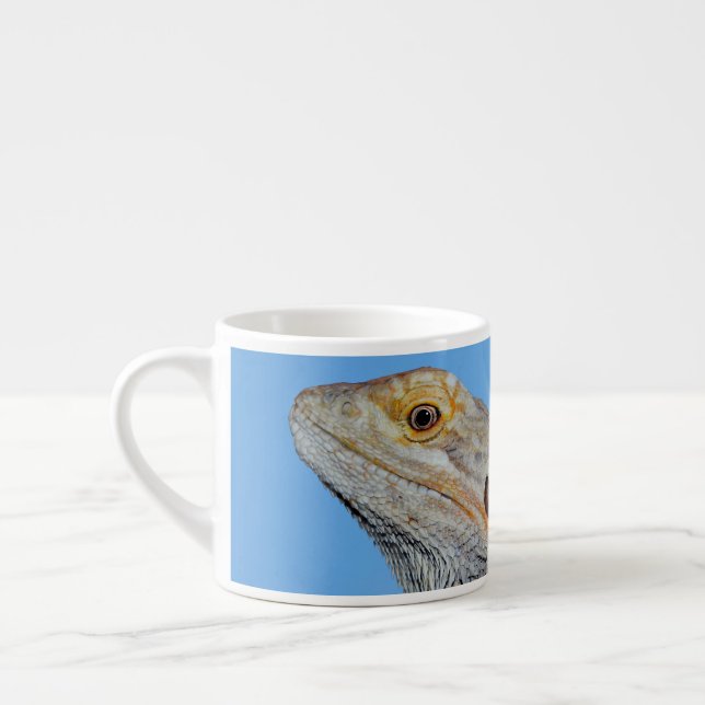 Tasse Expresso Lizard gris et demi-lune (Gauche)