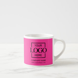 Tasse Expresso Logo de marque d'entreprise personnalisé simple mo