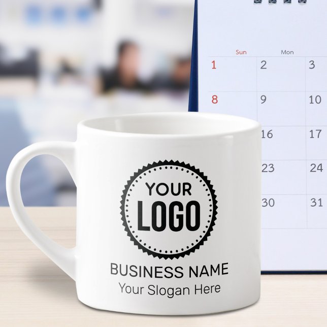 Tasse Expresso Logo Et Slogan Personnalisés Avec Promotions (Créateur téléchargé)