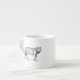 Tasse Expresso Loup