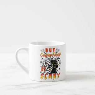 Tasse Expresso Mais le café d'abord être une copie effrayante