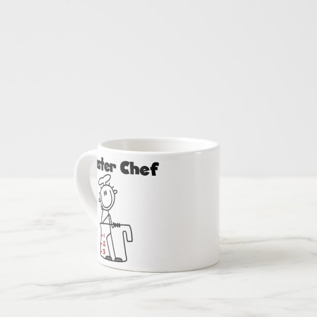 Tasse Expresso Maître Chef (Devant gauche)