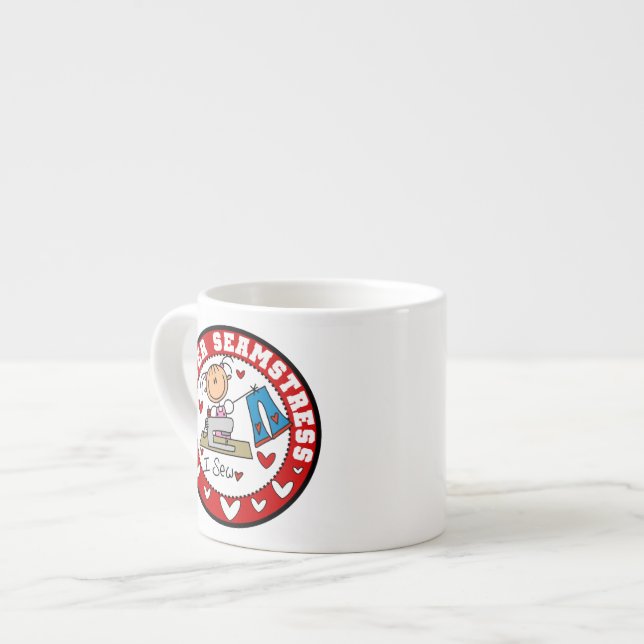 Tasse Expresso Maîtresse Couturière (Devant gauche)
