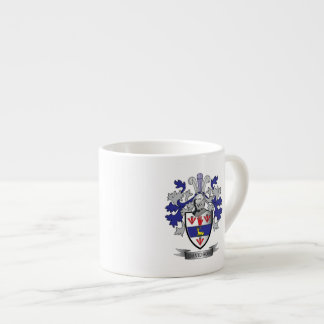 Tasse Expresso Manteau de crête de famille de Davidson des bras