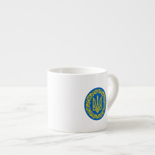 Tasse Expresso Manteau des bras ukrainien