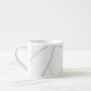 Tasse Expresso Marbre Blanc