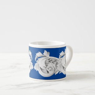 Tasse Expresso Marbre Tendrils sur une Musique Espresso