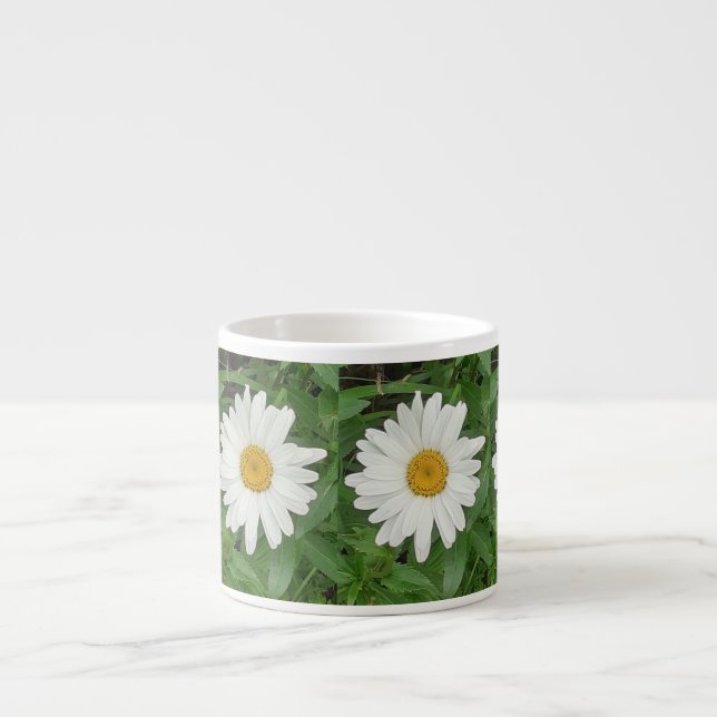 Tasse Expresso Marguerite blanche (Devant)