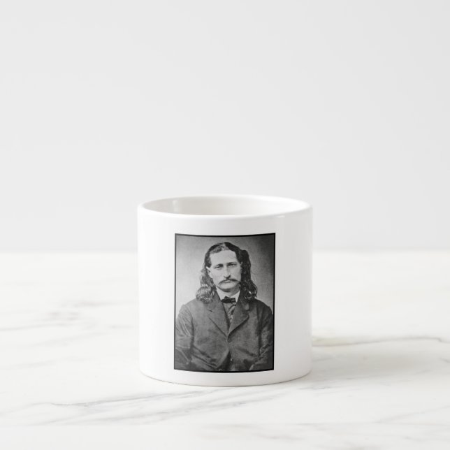 Tasse Expresso Marshal Wild Bill Hickok Old West Gunfighter (Devant)