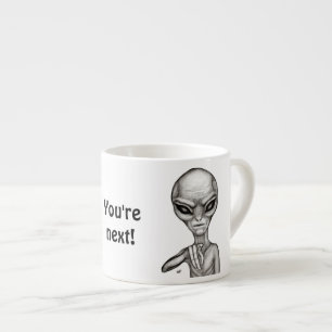 Tasse Expresso Mauvais Alien, Tu es le prochain !
