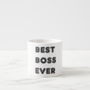 Tasse Expresso Meilleur Boss