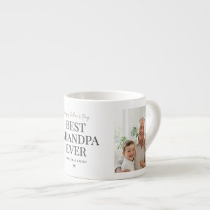 Tasse Expresso Meilleur Grand-Papa de Tous les Temps Fête des Pèr