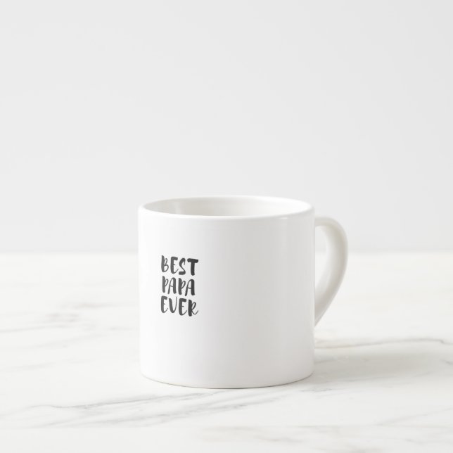 Tasse Expresso Meilleur papa (Devant droit)