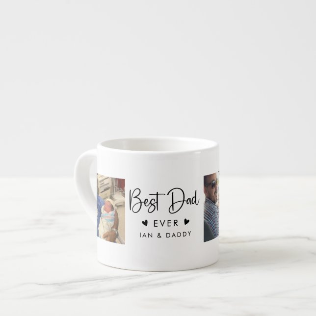 Tasse Expresso Meilleur papa jamais Expresso (Devant gauche)