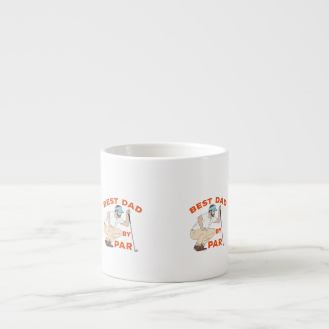 Tasse Expresso Meilleur papa par rapport (Devant)