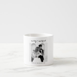 Tasse Expresso Merry & Married - Noël des jeunes mariés personnal