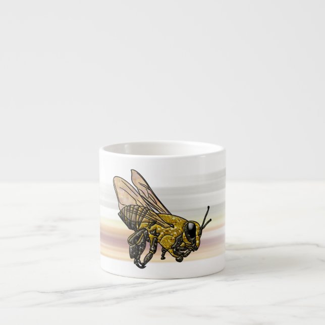 Tasse Expresso Miel Bee (Devant)