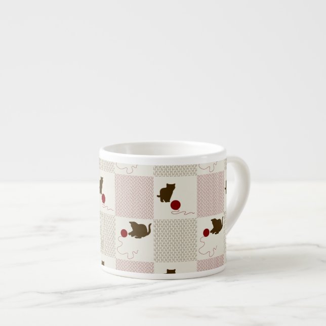 Tasse Expresso Milieux de chatons (Devant droit)