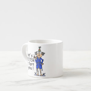 Tasse Expresso Mister Old Fart Humour d'anniversaire