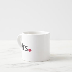 Tasse Expresso Mme - moitié de M. et Mme ensemble