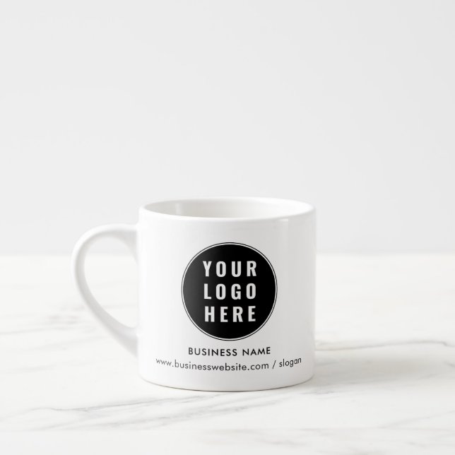 Tasse Expresso Modern Business Logo Corporate Promotional (Gauche)
