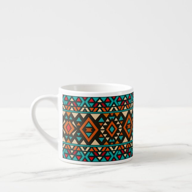 Tasse Expresso Modern Geometric Southwest Style  (Gauche)