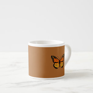 Tasse Expresso Monarch Butterfly sur Sienna
