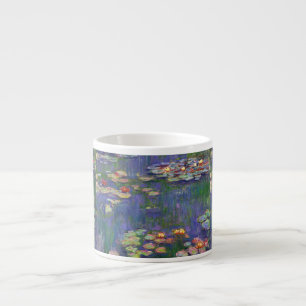 Tasse Expresso Monet Water Lilies Chef-d'oeuvre Peinture