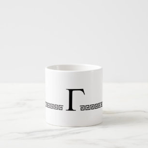 Tasse Expresso Monogramme grec