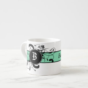 Tasse Expresso Monogramme victorien