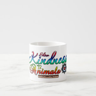Tasse Expresso Montrez La Sincérité Aux Animaux Typographie Arc-E